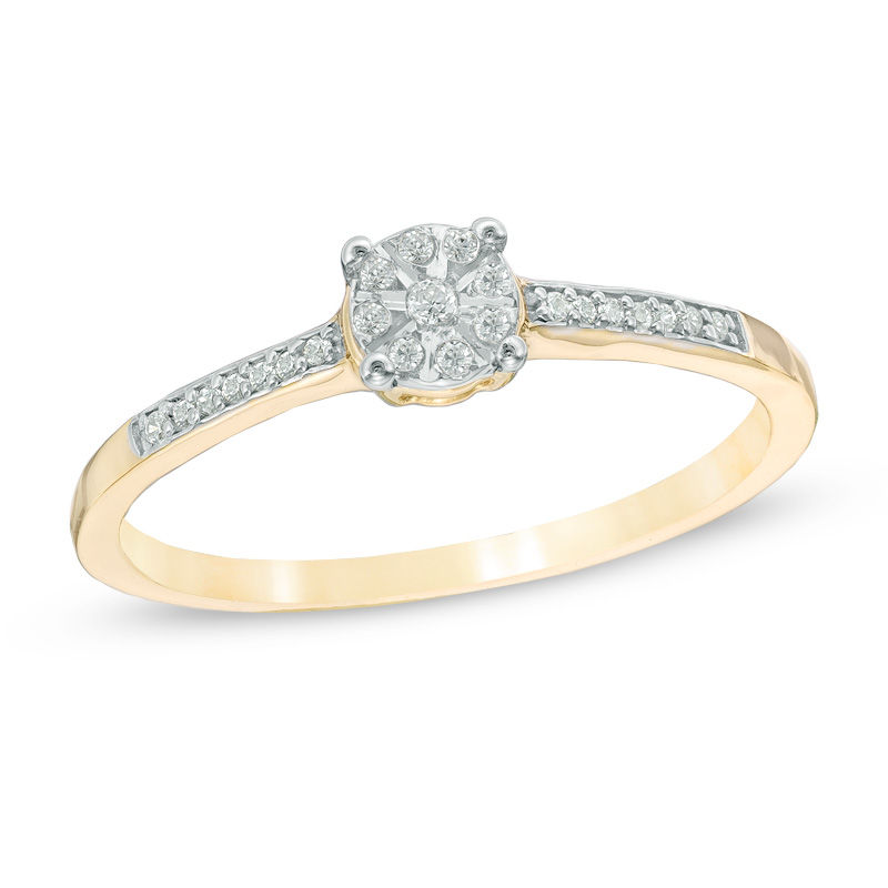 1 ct clearance diamond promise rings