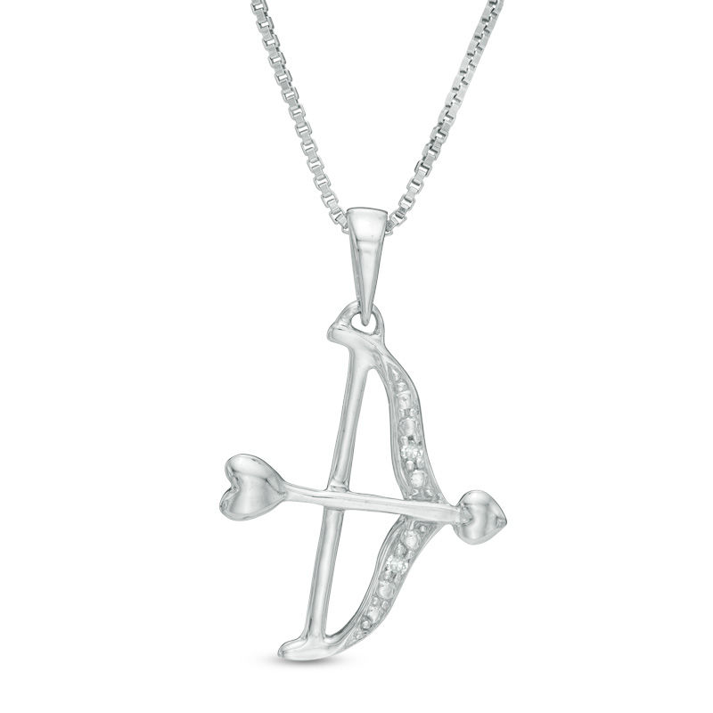 Bow and clearance arrow pendant