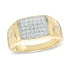 Thumbnail Image 1 of Men's 1/2 CT. T.W. Diamond Ring in 10K Gold