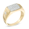 Thumbnail Image 2 of Men's 1/2 CT. T.W. Diamond Ring in 10K Gold