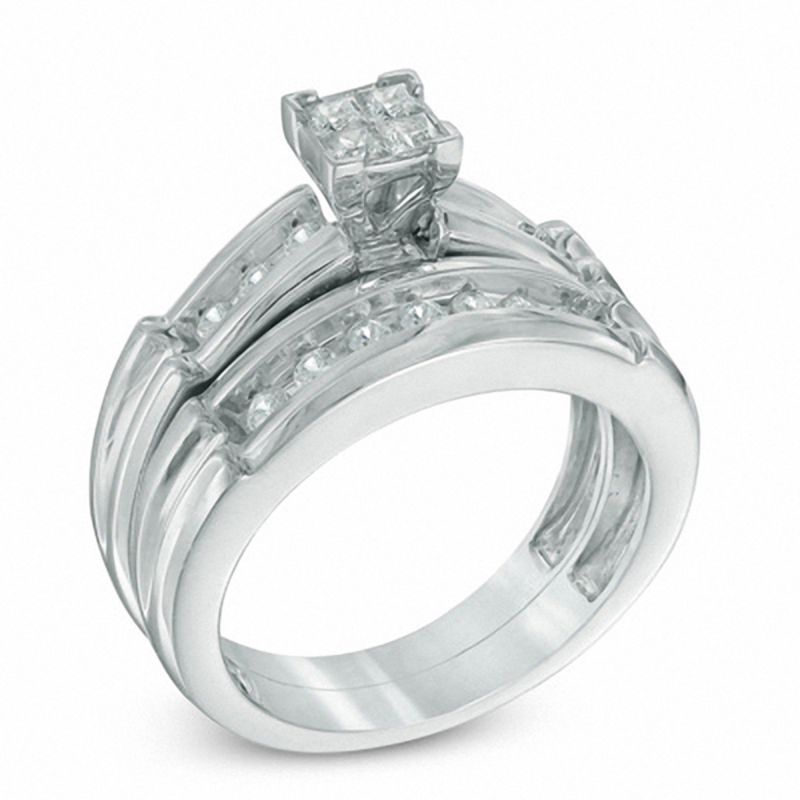 Trio wedding rings sets on sale sale