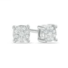 Thumbnail Image 1 of 1/10 CT. T.W. Composite Diamond Stud Earrings in Sterling Silver