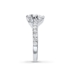 Thumbnail Image 3 of Ever Us® 2 CT. T. W. Two-Stone Diamond Bypass Ring in 14K White Gold