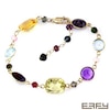 Thumbnail Image 0 of EFFY™ Collection Multi Semi-Precious Gemstone Bracelet in 14K Gold