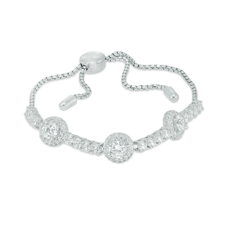 White sapphire bolo on sale bracelet