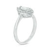 Thumbnail Image 2 of 3/4 CT. T.W. Marquise Diamond Frame Engagement Ring in 10K White Gold