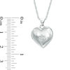 Thumbnail Image 3 of Diamond Accent Heart Locket in Sterling Silver