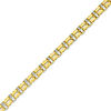 Thumbnail Image 0 of Men's Double Oval Link Chain Bracelet in 10K Two-Tone Gold - 8.5"