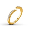Thumbnail Image 1 of Ever Us™ 1/5 CT. T.W. Diamond Contour Band in 14K Gold