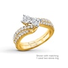 Thumbnail Image 2 of Ever Us™ 1/5 CT. T.W. Diamond Contour Band in 14K Gold
