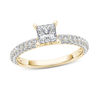 Thumbnail Image 1 of 1 CT. T.W. Princess-Cut Diamond Engagement Ring in 14K Gold