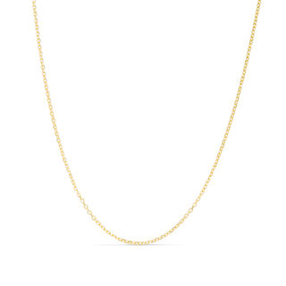 Men's 1.4mm Box Chain Necklace in 14K Gold - 24