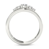 Thumbnail Image 3 of 1/2 CT. T.W. Diamond Five Stone Bridal Set in 14K White Gold