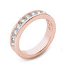 Thumbnail Image 2 of Men's 1 CT. T.W. Diamond Wedding Band in 14K Rose Gold