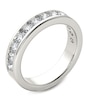 Thumbnail Image 2 of Men's 1 CT. T.W. Diamond Wedding Band in 14K White Gold