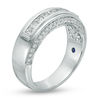 Thumbnail Image 2 of Vera Wang Love Collection Men's 1 CT. T.W. Diamond Nine Stone Wedding Band in 14K White Gold