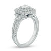 Thumbnail Image 2 of Vera Wang Love Collection 1 CT. T.W. Diamond Double Square Frame Engagement Ring in 14K White Gold