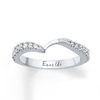 Thumbnail Image 1 of Ever Us® 1/2 CT. T.W. Diamond Contour Band in 14K White Gold