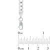 Thumbnail Image 2 of Men's 4.7mm Curb Chain Necklace in Solid 14K White Gold - 24&quot;