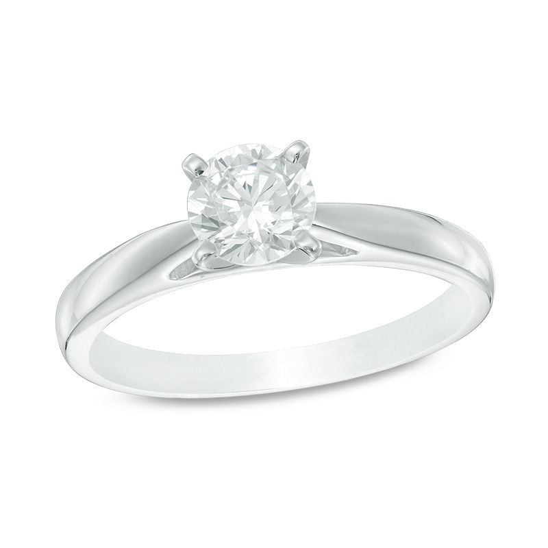 5/8 CT. Certified Canadian Diamond Solitaire Engagement Ring in ...