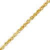 Thumbnail Image 1 of Made in Italy 3.8mm Rope Chain Bracelet in 14K Gold - 7.5&quot;