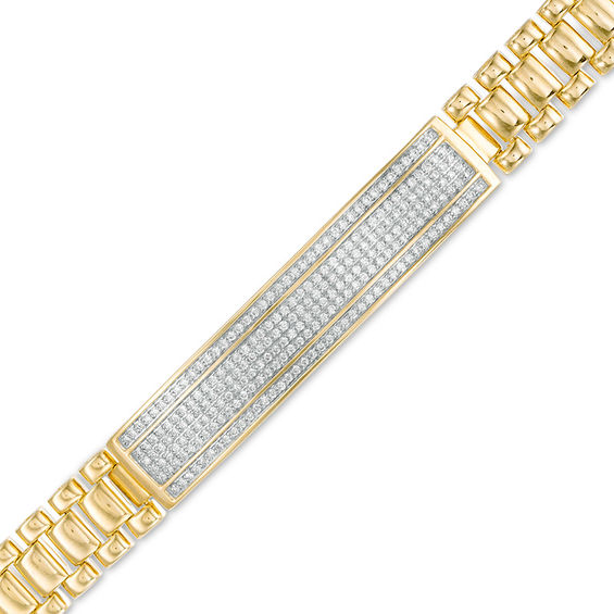 Zales mens sale diamond bracelet