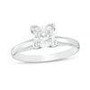 Thumbnail Image 1 of 1-1/5 CT. Princess-Cut Diamond Solitaire Engagement Ring in 14K White Gold (J/I3)