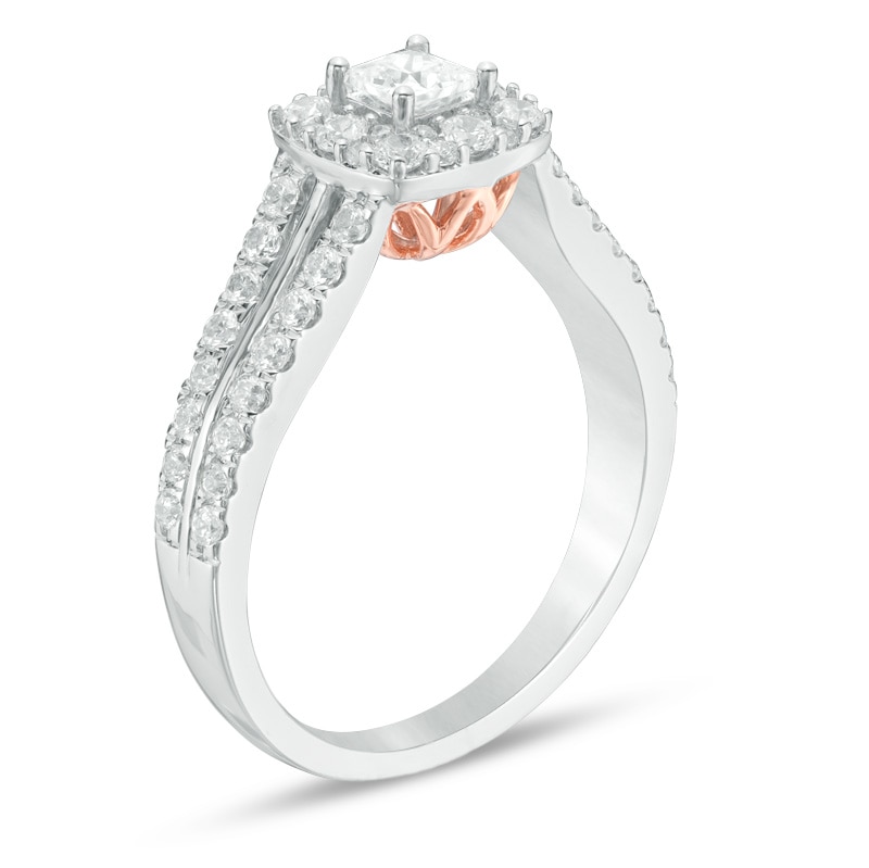 Love's Destiny by Zales 1 CT. T.W. Certified Princess-Cut Diamond ...