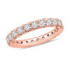 Thumbnail Image 1 of 2 CT. T.W. Diamond Eternity Anniversary Band in 14K Rose Gold