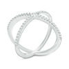 Thumbnail Image 2 of 1/3 CT. T.W. Diamond Orbit Ring in 10K White Gold