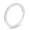 Thumbnail Image 2 of 1/6 CT. T.W. Diamond Wedding Band in 10K White Gold