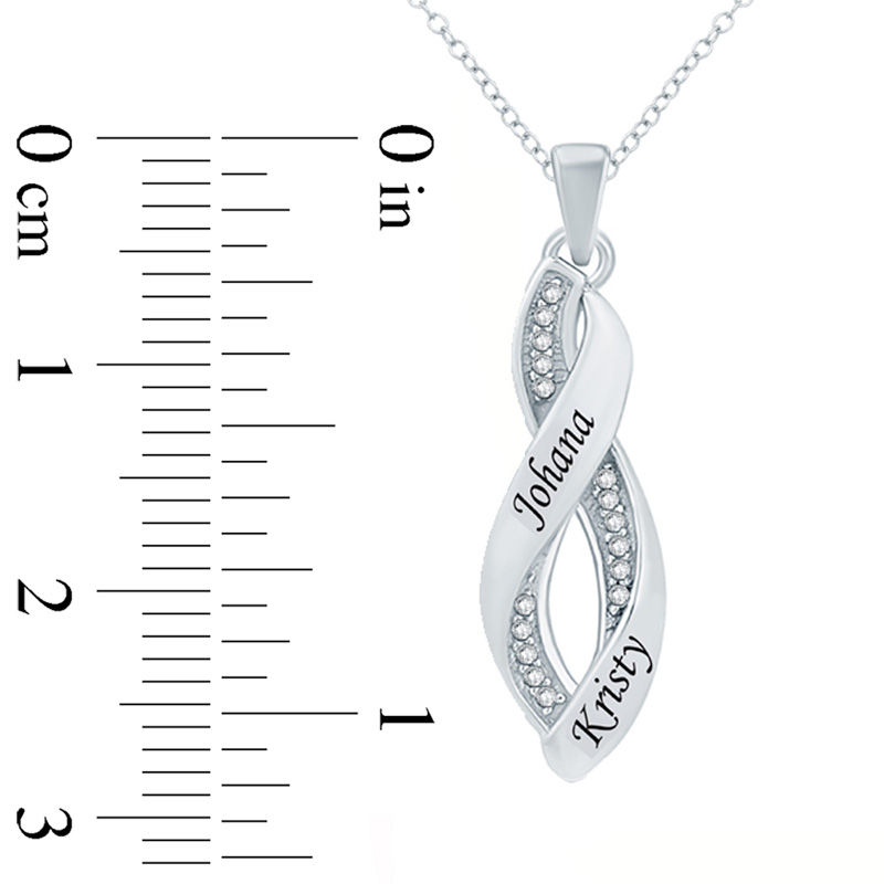 Diamond & Sapphire Teardrop Necklace – Forever Today by Jilco