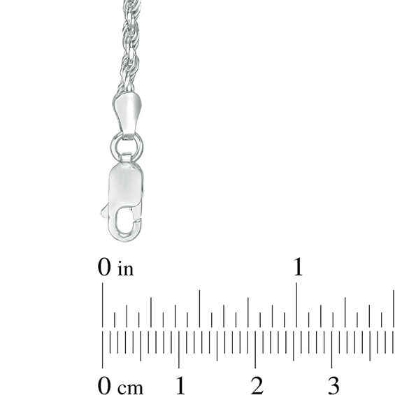 050 Gauge Rope Chain Necklace in Sterling Silver - 24