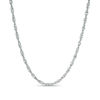 Thumbnail Image 1 of 025 Gauge Singapore Chain Necklace in Sterling Silver - 18&quot;