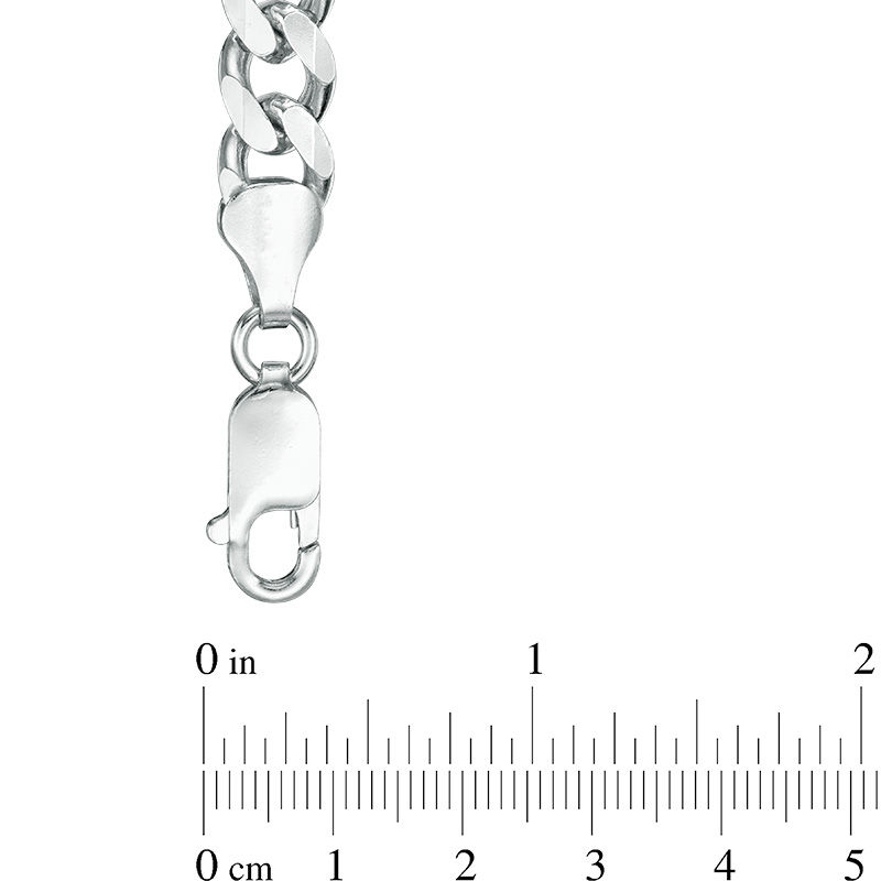 Made in Italy 2.8mm Curb Chain Necklace in Sterling Silver - 24
