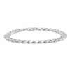 Thumbnail Image 2 of 7.8mm Curb Chain Bracelet in Sterling Silver - 8.5"