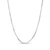 Thumbnail Image 1 of 0.55mm Box Chain Necklace in 14K White Gold - 18&quot;