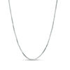 Thumbnail Image 1 of 0.55mm Box Chain Necklace in 14K White Gold - 20&quot;