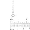 Thumbnail Image 3 of 025 Gauge Singapore Chain Necklace in 14K White Gold - 18&quot;