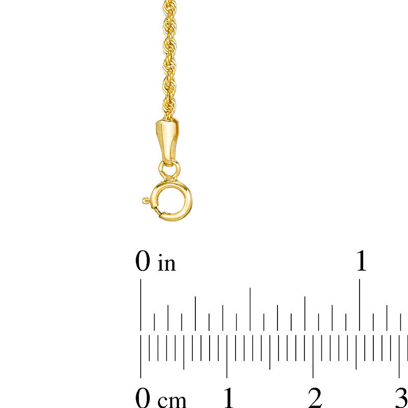 012 Gauge Rope Chain Necklace in 14K Gold - 18