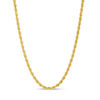 Thumbnail Image 0 of 012 Gauge Rope Chain Necklace in 14K Gold - 20"