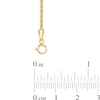 Thumbnail Image 4 of 012 Gauge Rope Chain Necklace in 14K Gold - 20&quot;