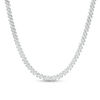 Thumbnail Image 1 of 2 CT. T.W. Diamond Tennis Necklace in Sterling Silver - 17&quot;