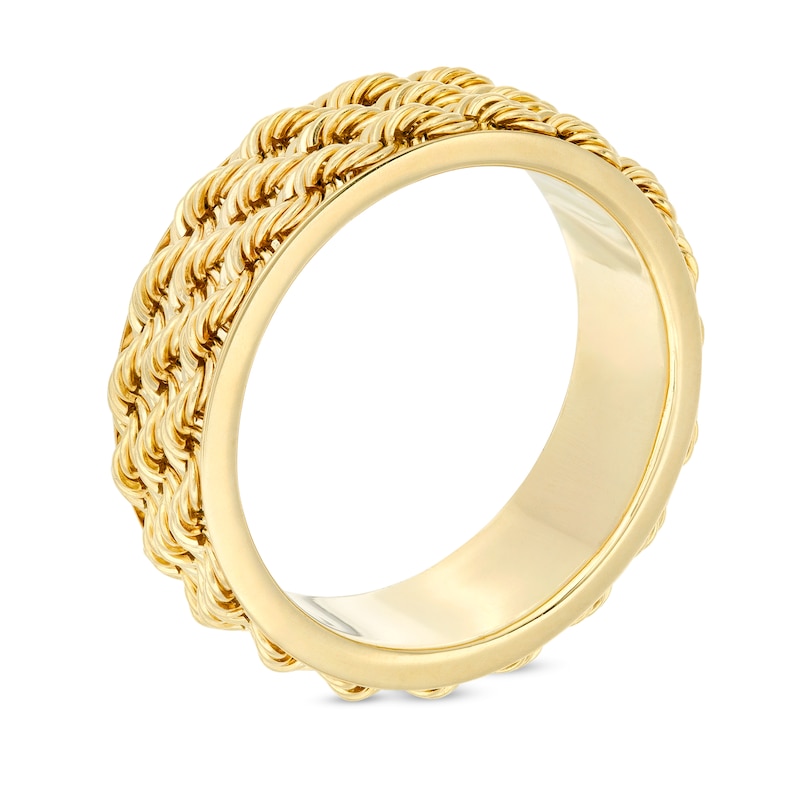 14K Italian Gold Rope Ring