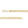 Thumbnail Image 1 of Men's 5.3mm Curb Chain Necklace and Bracelet Set in 10K Gold