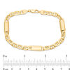 Thumbnail Image 2 of Men's 5.65mm Mariner Chain Bracelet in 10K Gold - 8.5"