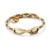 Thumbnail Image 0 of Alex and Ani Infinite Love Wrap Bangle in Gold-Tone Brass
