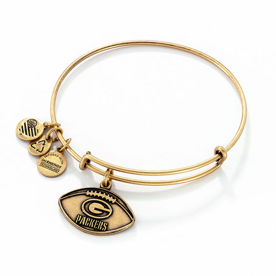 PACKERS Football Bracelet Set Packers Jewelry Football Charm