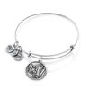 Thumbnail Image 1 of Alex and Ani &quot;Because I Love You&quot; Charm Bangle in Silver-Tone Brass