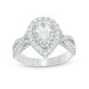 Vera wang rings hot sale pear shaped